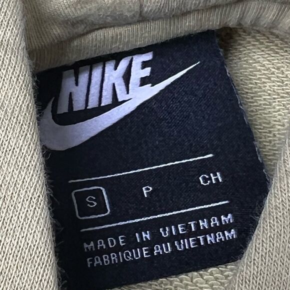 Nike Women's Sportswear Crop Fleece Hoodie Sweatshirt Tea Tree Size S - Picture 11 of 13